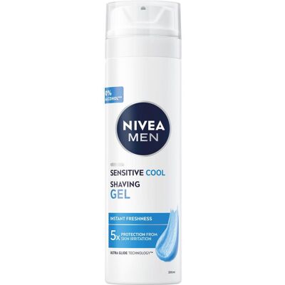 Nivea Gel de ras Cooling 200 ml Nivea Gel de ras Cooling 200 ml