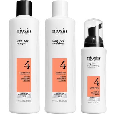 Nioxin Sistem 4 - Kit - Tratament Pentru Păr Vopsit - Unisex Nioxin Sistem 4 - Kit - Tratament Pentru Păr Vopsit - Unisex