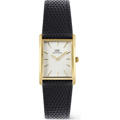 Daniel Wellington Bound 24x35 Black Lizard White Guilloché G DW00100899 Daniel Wellington Bound 24x35 Black Lizard White Guilloché G DW00100899