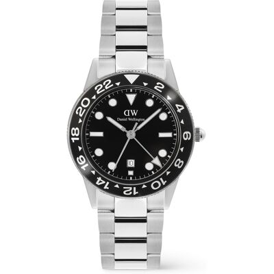 Daniel Wellington Iconic GMT 40 Link Black Ceramic Bezel S DW00100919 Daniel Wellington Iconic GMT 40 Link Black Ceramic Bezel S DW00100919