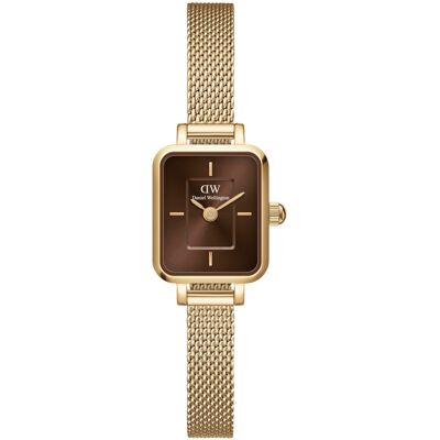 Daniel Wellington Micro Quadro Mini Evergold Amber DW00100654 Daniel Wellington Micro Quadro Mini Evergold Amber DW00100654