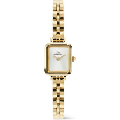 Daniel Wellington Quadro Mini 15.4x18.2 Arch 3-Link White Sunray Gold DW00100850 Daniel Wellington Quadro Mini 15.4x18.2 Arch 3-Link White Sunray Gold DW00100850