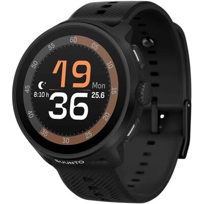Suunto Suunto Run All Black Silicon Strap SS051272000 Suunto Suunto Run All Black Silicon Strap SS051272000