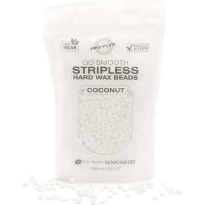 Rio-Beauty Perle de ceară depilatoare Coconut Stripless Hard Wax Beads 500 g Rio-Beauty Perle de ceară depilatoare Coconut Stripless Hard Wax Beads 500 g