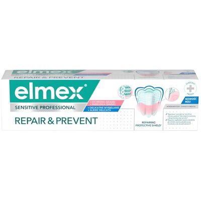 Elmex Pastă de dinți Sensitive Professional Repair & Prevent 75 ml Elmex Pastă de dinți Sensitive Professional Repair & Prevent 75 ml