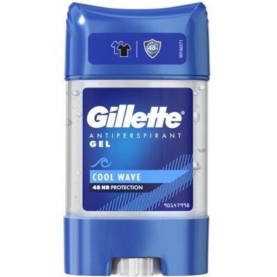 Gillette Antiperspirant gel pentru bărbați Cool Wave 70 ml Gillette Antiperspirant gel pentru bărbați Cool Wave 70 ml