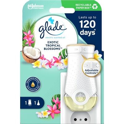 Glade Odorizant de cameră electric + rezervă Exotic Tropical Blossoms 20 ml Glade Odorizant de cameră electric + rezervă Exotic Tropical Blossoms 20 ml