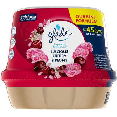 Glade Gel parfumat pentru baie Luscious Cherry & Peony 180 g Glade Gel parfumat pentru baie Luscious Cherry & Peony 180 g