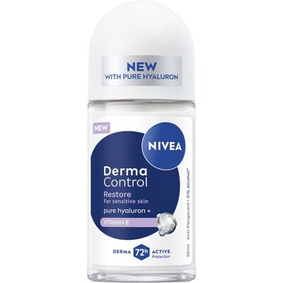 Nivea Antiperspirant cu bilă Derma Control Restore (Antiperspirant) 50 ml Nivea Antiperspirant cu bilă Derma Control Restore (Antiperspirant) 50 ml