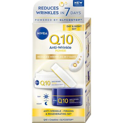 Nivea Set cadou Q10 Anti-Wrinkle Power Duo Nivea Set cadou Q10 Anti-Wrinkle Power Duo