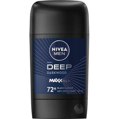 Nivea Antiperspirant solid Deep Black Carbon 50 ml Nivea Antiperspirant solid Deep Black Carbon 50 ml