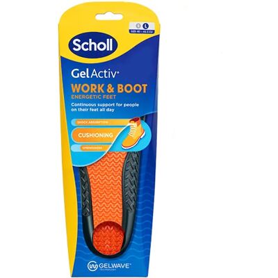 Scholl Branțuri ortopedice GelActiv Work & Boot (Shoe Inserts) 1 pereche Scholl Branțuri ortopedice GelActiv Work & Boot (Shoe Inserts) 1 pereche