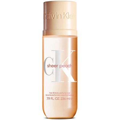 Calvin Klein Sheer Peach - spray pentru corp și păr 236 ml Calvin Klein Sheer Peach - spray pentru corp și păr 236 ml