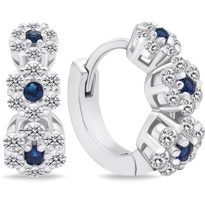 Brilio Silver Cercuri delicate cu pietre de zircon EA663W Brilio Silver Cercuri delicate cu pietre de zircon EA663W