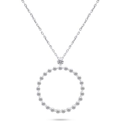 Brilio Silver Colier minimalist argintiu NCL71W Brilio Silver Colier minimalist argintiu NCL71W