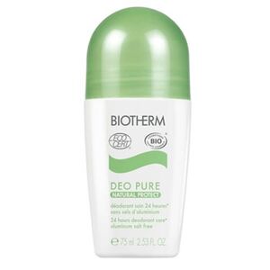 Biotherm Deodorant roll-on BIO cu efect de 24 de ore Deo Pure Natural Protect (24 Hours Deodorant Care) 75 ml