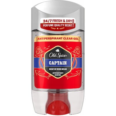 Old Spice Antiperspirant gel pentru bărbati Captain (Antiperspirant & Deodorant Gel) 70 ml Old Spice Antiperspirant gel pentru bărbati Captain (Antiperspirant & Deodorant Gel) 70 ml