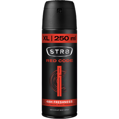 STR8 Red Code - deodorant spray 250 ml STR8 Red Code - deodorant spray 250 ml