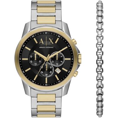 Armani Exchange Set cadou Banks + brățară AX7148SET Armani Exchange Set cadou Banks + brățară AX7148SET