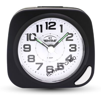 Bentime Ceas deșteptător cu funcționare lină NB47-BB07202BK-O Bentime Ceas deșteptător cu funcționare lină NB47-BB07202BK-O