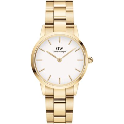 Daniel Wellington Iconic Link 28 Gold White DW00100567 Daniel Wellington Iconic Link 28 Gold White DW00100567