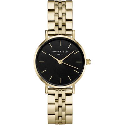Rosefield The Small Edit Black Steel Gold 26BSG-268 Rosefield The Small Edit Black Steel Gold 26BSG-268