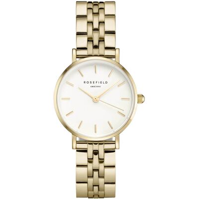 Rosefield The Small Edit White Steel Gold 26WSG-267 Rosefield The Small Edit White Steel Gold 26WSG-267