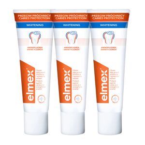 Elmex Pastă de dinți pentru albire Caries Protection Whitening 3 x 75 ml