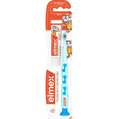 Periuță de dinți pentru copii Elmex moale & Mini pastă Periuță de dinți pentru copii Elmex moale & Mini pastă