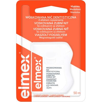 Elmex Ata dentara cu ceara 50 m Elmex Ata dentara cu ceara 50 m
