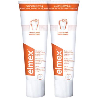 Elmex Model - Pastă de Dinți Protecție Anticarie 2 x 75 ml Elmex Model - Pastă de Dinți Protecție Anticarie 2 x 75 ml