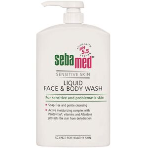 Sebamed Gel lichid pentru față și corp - Piele sensibilă 1000ml Sebamed Gel lichid pentru față și corp - Piele sensibilă 1000ml