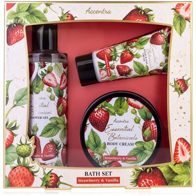 Accentra Set cadou Strawberry & Vanilla Essential Botanical Accentra Set cadou Strawberry & Vanilla Essential Botanical