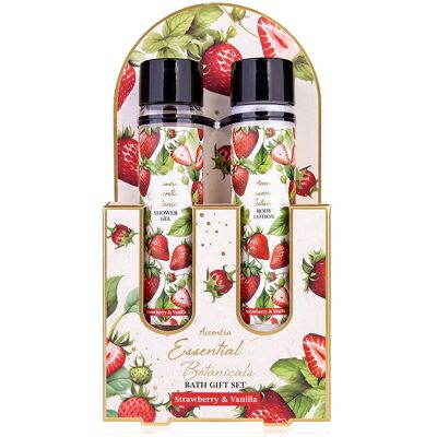 Accentra Set cadou în eprubete Strawberry & Vanilla Essential Botanicals Accentra Set cadou în eprubete Strawberry & Vanilla Essential Botanicals