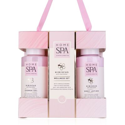Accentra Set cadou pentru îngrijire de baie Hibiscus Home Spa Accentra Set cadou pentru îngrijire de baie Hibiscus Home Spa