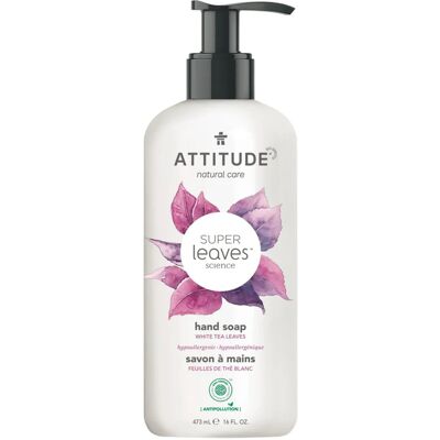 Attitude Frunze de Ceai Alb Spumant pentru Mâini - Săpun lichid pentru mâini Attitude Frunze de Ceai Alb Spumant pentru Mâini - Săpun lichid pentru mâini