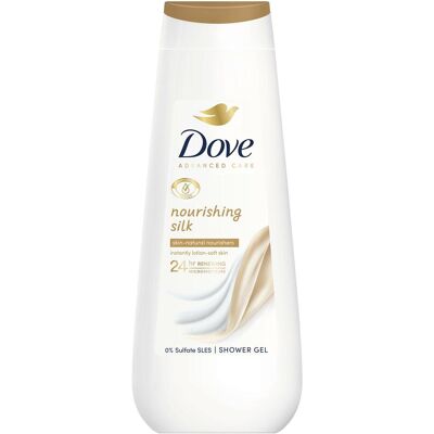 Dove Gel de duș mătăsos nutritiv - 400ml Dove Gel de duș mătăsos nutritiv - 400ml