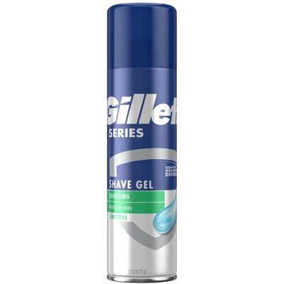 Gillette Gel de ras Gillette pentru piele sensibilă Gillette Series (Sensitive Skin) 250 ml Gillette Gel de ras Gillette pentru piele sensibilă Gillette Series (Sensitive Skin) 250 ml