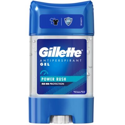 Gillette Gel antiperspirant pentru bărbați Power Rush 70 ml Gillette Gel antiperspirant pentru bărbați Power Rush 70 ml