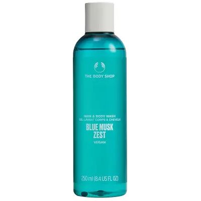 The Body Shop Săpun pentru corp și păr Blue Musk Zest Hair & Body Wash 250 ml The Body Shop Săpun pentru corp și păr Blue Musk Zest Hair & Body Wash 250 ml
