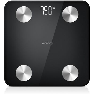 Niceboy Cântar corporal Niceboy SmartScale 2 Black Niceboy Cântar corporal Niceboy SmartScale 2 Black
