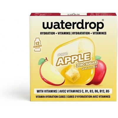 Waterdrop Microdrink – Cub efervescent Apple 12 bucăți Waterdrop Microdrink – Cub efervescent Apple 12 bucăți