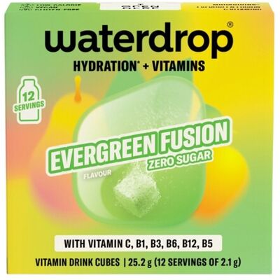 Waterdrop Microdrink – Cub efervescent Evergreen fusion 12 bucăți Waterdrop Microdrink – Cub efervescent Evergreen fusion 12 bucăți