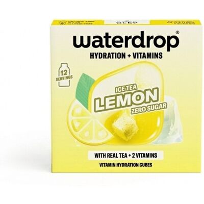 Waterdrop - Microdrink Ice Tea - lămâie - Fără zahăr - 12 buc - Drink mix Waterdrop - Microdrink Ice Tea - lămâie - Fără zahăr - 12 buc - Drink mix