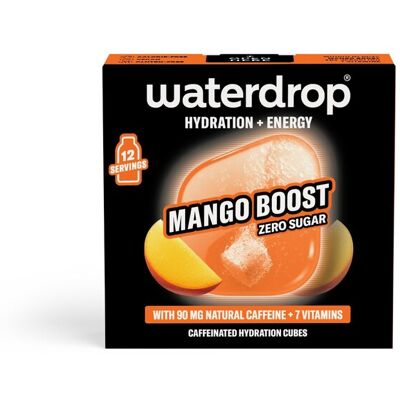 Waterdrop Microenergy – Cub efervescent Mango boost 12 bucăți Waterdrop Microenergy – Cub efervescent Mango boost 12 bucăți