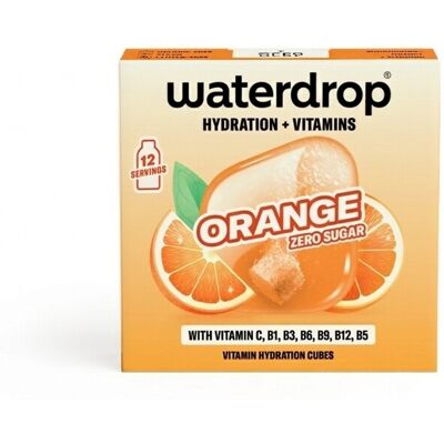 Waterdrop Microdrink – Cub efervescent Orange 12 bucăți Waterdrop Microdrink – Cub efervescent Orange 12 bucăți