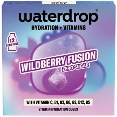 Waterdrop Microdrink – Cub efervescent Wildberry fusion 12 bucăți Waterdrop Microdrink – Cub efervescent Wildberry fusion 12 bucăți