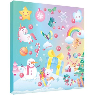 Troli Calendar de advent pentru copii cu bijuterii și accesorii Troli Calendar de advent pentru copii cu bijuterii și accesorii