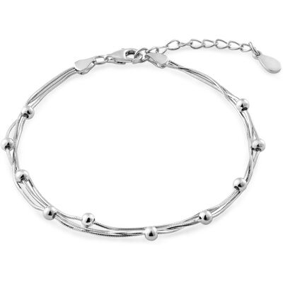 AGAIN Jewelry Brățară triplă din argint pentru femei Șarpe AJNR0023 AGAIN Jewelry Brățară triplă din argint pentru femei Șarpe AJNR0023