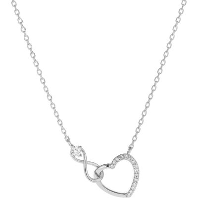 AGAIN Jewelry Colier romantic din argint Infinity Love AJNA0011 AGAIN Jewelry Colier romantic din argint Infinity Love AJNA0011
